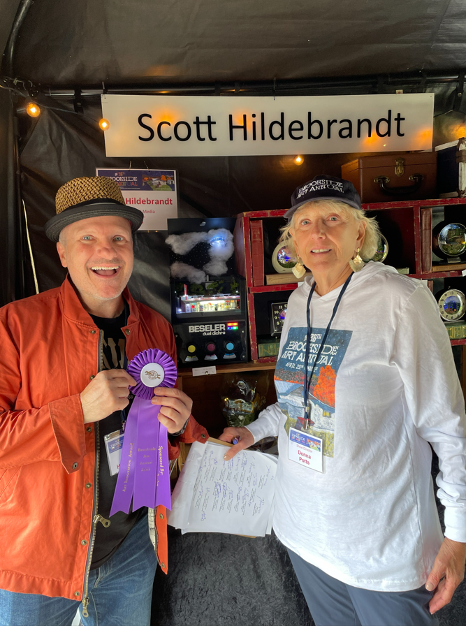 2026 featured artist and 2025 award winner Scott Hildebrandt.